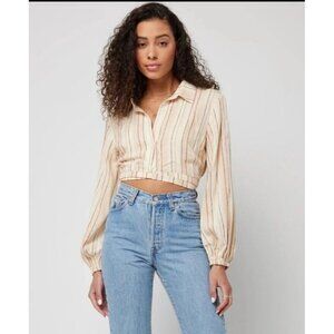 L*Space Play It Cool Top Size Large NWT